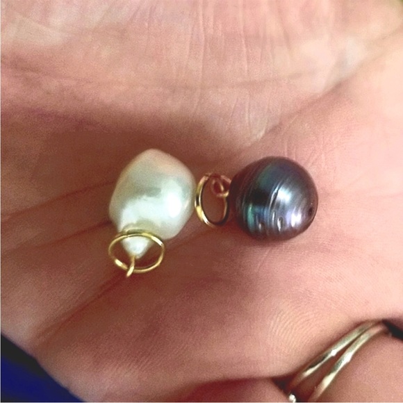 Monica Vinader Nura Grey Pearl Necklace - Picture 4 of 4